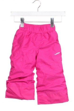 Детски панталон за зимни спортове Decathlon, Размер 2-3m/ 56-62 см, Цвят Розов, Цена 12,27 €