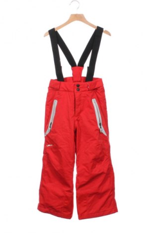 Детски панталон за зимни спортове Wedze, Размер 5-6y/ 116-122 см, Цвят Червен, Цена 13,29 €
