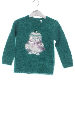 Детски пуловер Idexe, Размер 2-3y/ 98-104 см, Цвят Зелен, Цена 6,64 €