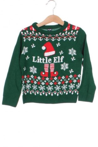 Dziecięcy sweter Kiabi, Rozmiar 2-3y/ 98-104 cm, Kolor Zielony, Cena 22,99 zł