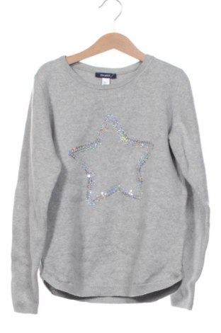 Kinderpullover Okaidi, Größe 8-9y/ 134-140 cm, Farbe Grau, Preis 11,99 €