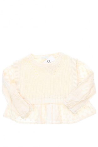 Gyerek pulóver Zara, Méret 12-18m / 80-86 cm, Szín Bézs, Ár 3 149 Ft