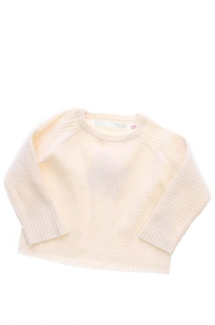 Детски пуловер Zara, Размер 3-6m/ 62-68 см, Цвят Екрю, Цена 7,66 €