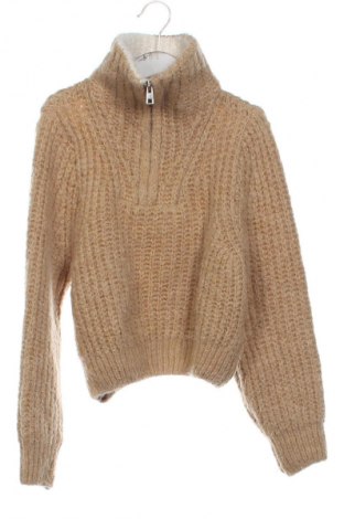 Детски пуловер Zara, Размер 8-9y/ 134-140 см, Цвят Бежов, Цена 7,15 €