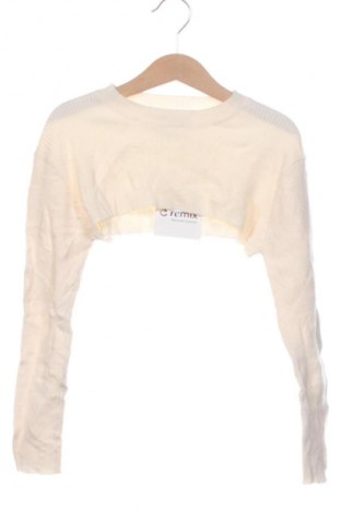 Детски пуловер Zara, Размер 7-8y/ 128-134 см, Цвят Екрю, Цена 4,60 €