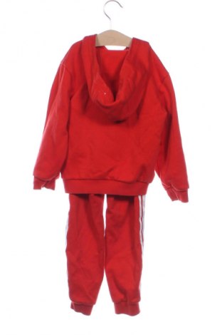 Детски спортен екип Adidas, Размер 2-3y/ 98-104 см, Цвят Червен, Цена 23,00 €