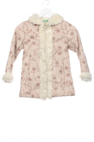 Dziecięcy płaszczyk United Colors Of Benetton, Rozmiar 5-6y/ 116-122 cm, Kolor Beżowy, Cena 81,99 zł