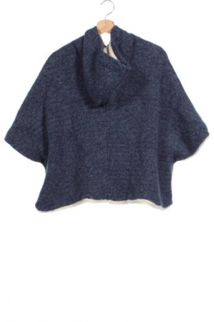 Детско пончо Zara, Размер 11-12y/ 152-158 см, Цвят Син, Цена 9,20 €