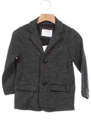 Детско сако Zara, Размер 3-4y/ 104-110 см, Цвят Сив, Цена 7,66 €