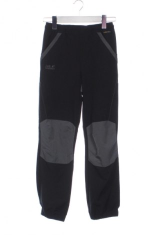 Dziecięce spodnie sportowe Jack Wolfskin, Rozmiar 9-10y/ 140-146 cm, Kolor Czarny, Cena 105,99 zł