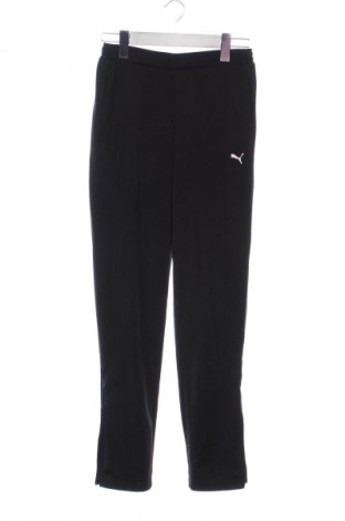 Детско спортно долнище PUMA, Размер 12-13y/ 158-164 см, Цвят Черен, Цена 12,27 €