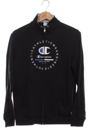 Детско спортно горнище Champion, Размер 11-12y/ 152-158 см, Цвят Черен, Цена 13,29 €