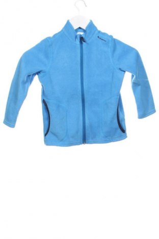 Детско спортно горнище Decathlon, Размер 4-5y/ 110-116 см, Цвят Син, Цена 4,60 €