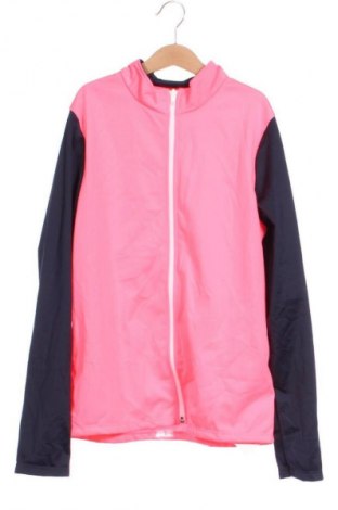 Детско спортно горнище Decathlon, Размер 10-11y/ 146-152 см, Цвят Розов, Цена 5,62 €