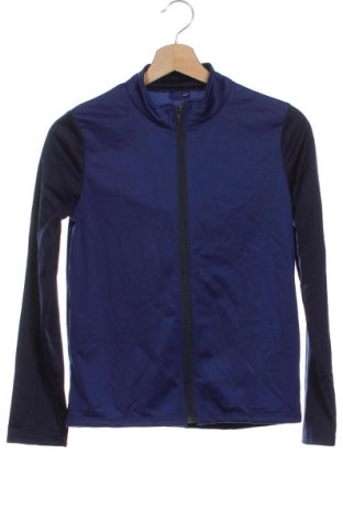 Детско спортно горнище Decathlon, Размер 9-10y/ 140-146 см, Цвят Син, Цена 8,18 €