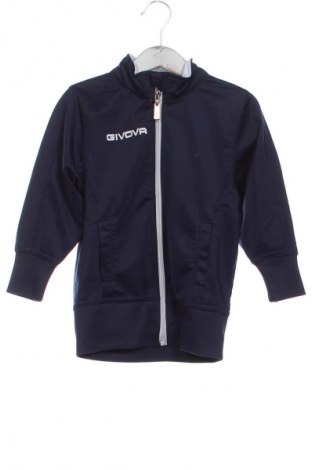 Детско спортно горнище Givova, Размер 6-7y/ 122-128 см, Цвят Син, Цена 5,62 €