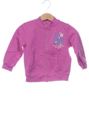 Bluză de trening, pentru copii United Colors Of Benetton, Mărime 12-18m/ 80-86 cm, Culoare Roz, Preț 52,99 Lei