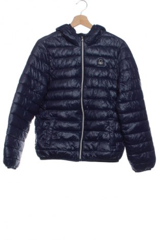 Kinderjacke United Colors Of Benetton, Größe 13-14y/ 164-168 cm, Farbe Blau, Preis 14,99 €