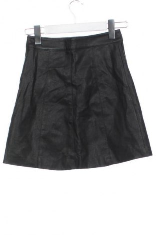 Bőrszoknya H&M Divided, Méret XXS, Szín Fekete, Ár 2 029 Ft