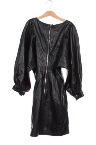 Кожена рокля Bershka, Размер XS, Цвят Черен, Цена 20,45 €