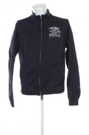 Herren Strickjacke Napapijri, Größe XL, Farbe Blau, Preis € 30,80