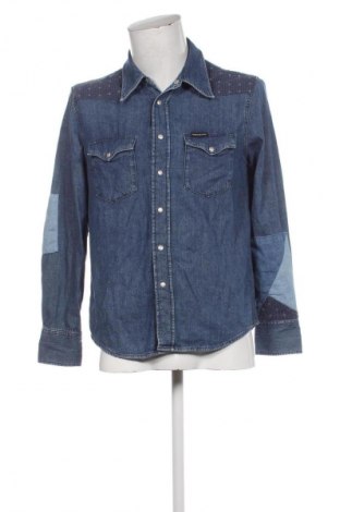 Мъжка риза Calvin Klein Jeans, Размер M, Цвят Син, Цена 35,27 €