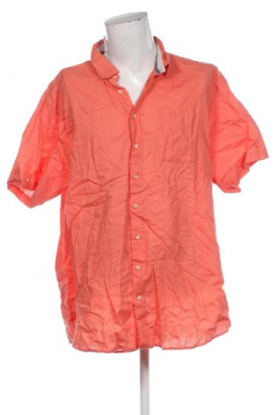 Pánská košile  Dressmann, Velikost 4XL, Barva Oranžová, Cena  269,00 Kč