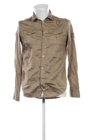 Férfi ing Guess, Méret S, Szín Bézs, Ár 7 989 Ft