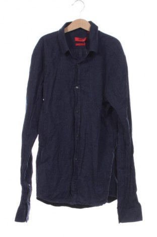 Мъжка риза Hugo Boss, Размер S, Цвят Син, Цена 96,93 €