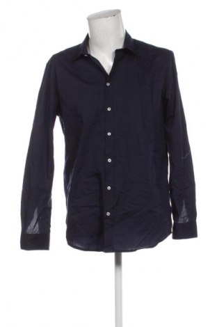 Cămașă de bărbați Piazza Italia, Mărime XL, Culoare Albastru, Preț 42,99 Lei