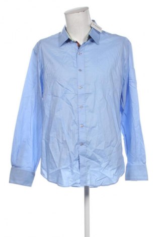 Herrenhemd Robert Graham, Größe XXL, Farbe Blau, Preis € 34,71
