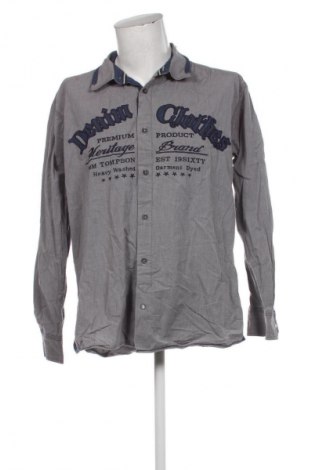 Herrenhemd Tom Tompson, Größe XXL, Farbe Grau, Preis € 7,99