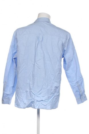 Мъжка риза Zara, Размер L, Цвят Син, Цена 36,30 €
