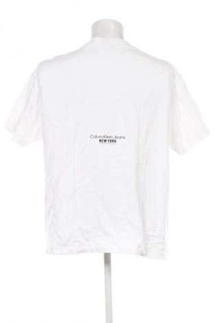 Pánske tričko  Calvin Klein Jeans, Veľkosť M, Farba Biela, Cena  17,95 €