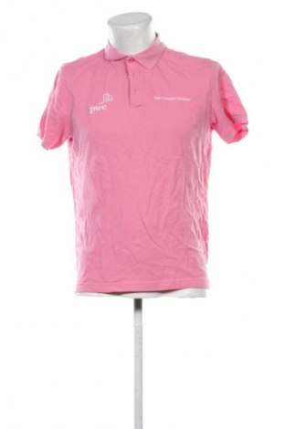 Мъжка тениска Clique, Размер L, Цвят Розов, Цена 3,57 €