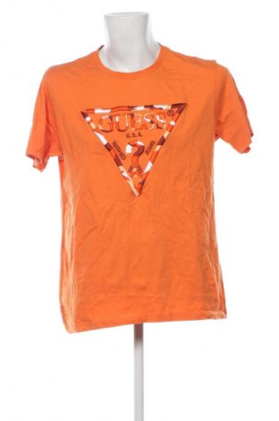 Tricou de bărbați Guess, Mărime XL, Culoare Portocaliu, Preț 107,99 Lei