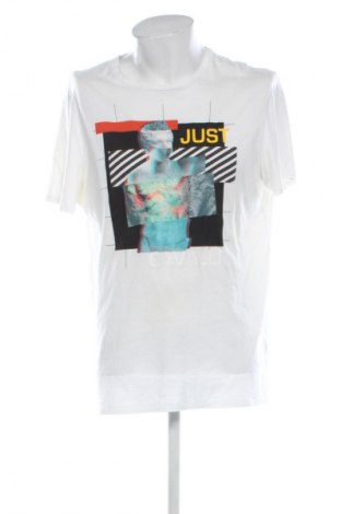 Pánske tričko  Just Cavalli, Veľkosť XL, Farba Biela, Cena  27,95 €