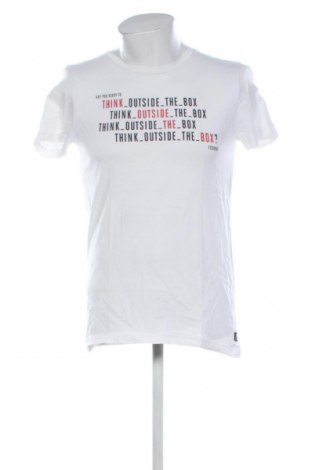 Herren T-Shirt Tom Tailor, Größe M, Farbe Weiß, Preis € 8,00