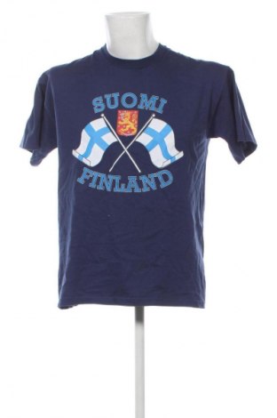 Мъжка тениска Unbranded, Размер L, Цвят Син, Цена 4,60 €