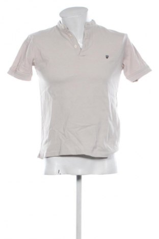 Мъжка тениска Zara, Размер S, Цвят Бежов, Цена 10,32 €