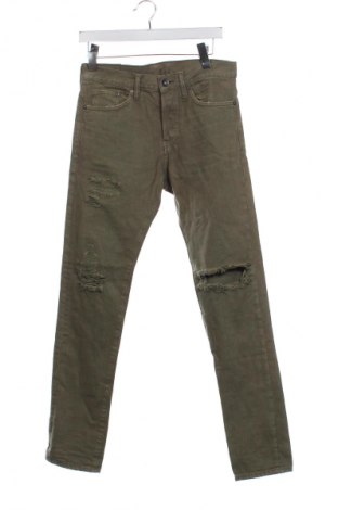 Мъжки дънки H&M, Размер S, Цвят Зелен, Цена 14,82 €