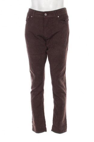 Pantaloni raiați de bărbați Pepe Jeans, Mărime L, Culoare Maro, Preț 149,99 Lei