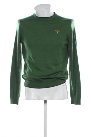 Pulover de bărbați Aeronautica Militare, Mărime L, Culoare Verde, Preț 326,99 Lei
