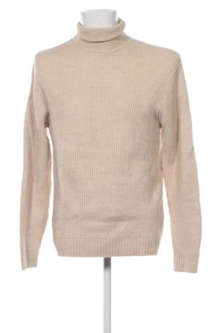Férfi pulóver Bershka, Méret L, Szín Bézs, Ár 3 549 Ft