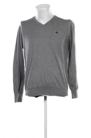 Мъжки пуловер Beverly Hills Polo Club, Размер XL, Цвят Сив, Цена 56,24 €