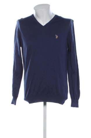 Męski sweter U.S. Polo Assn., Rozmiar L, Kolor Niebieski, Cena 100,99 zł