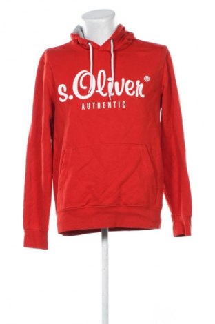 Мъжки суитшърт S.Oliver, Размер L, Цвят Червен, Цена 14,31 €