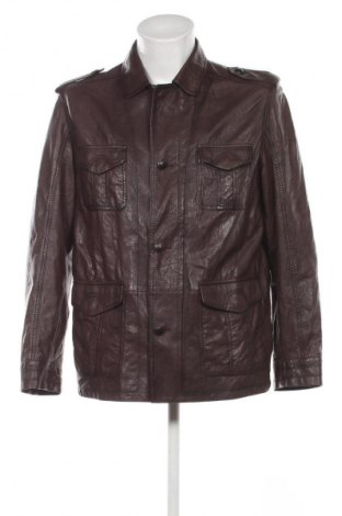 Мъжко кожено яке BOSS, Размер XL, Цвят Кафяв, Цена 99,70 €