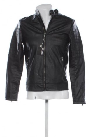 Férfi bőrdzseki Defacto, Méret S, Szín Fekete, Ár 15 489 Ft