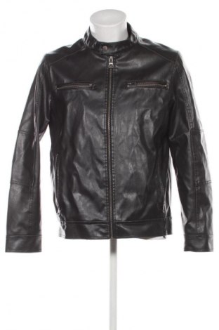 Férfi bőrdzseki Guess, Méret M, Szín Fekete, Ár 42 302 Ft